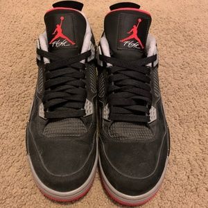 2012 release Air Jordan 4 Retro Bred